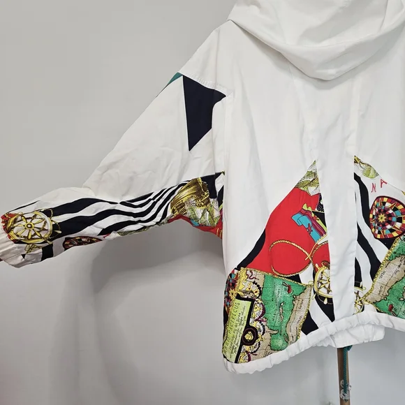 VTG Mulberry Street Nautical Full Zip Hooded Jacket.See Measurment/About L/XL - Picture 11 of 16